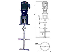 機(jī)械混合攪拌機(jī)（槳式）